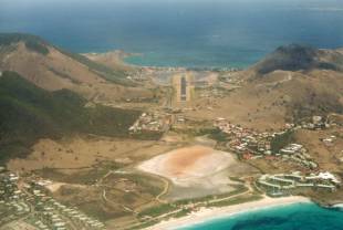 Aéroport de Grand Case - Vue réelle